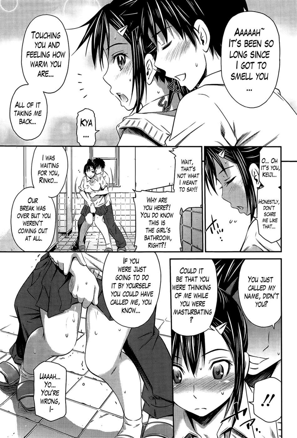 Hentai Manga Comic-A Very Hot Middle-Chapter 5-Substitute GirlFriend-7